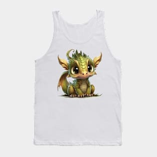 Cute Baby Dragon - Squirt Tank Top